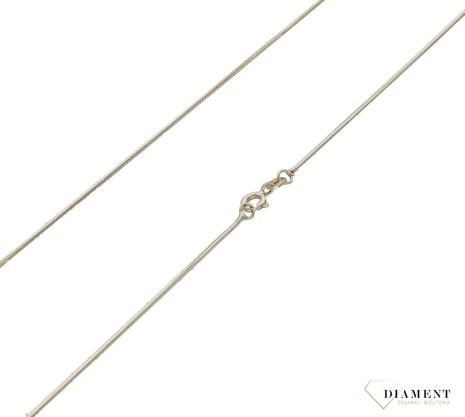 Srebrny łańcuszek linka DIA-LAN-5860-925 0,8mm. Srebrny łańcuszek damski. Srebrny łańcuszek linka. Łańcuszek srebrny klasyczny. Idealny łańcuszek na prezent. Łańcuszek dla każdej kobiety..jpg